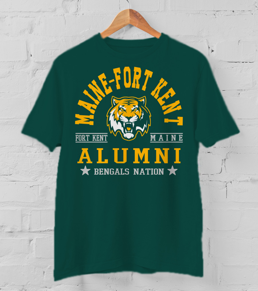 Maine-Fort Kent Alumni Bengals Nation Fort Kent Maine T-Shirt