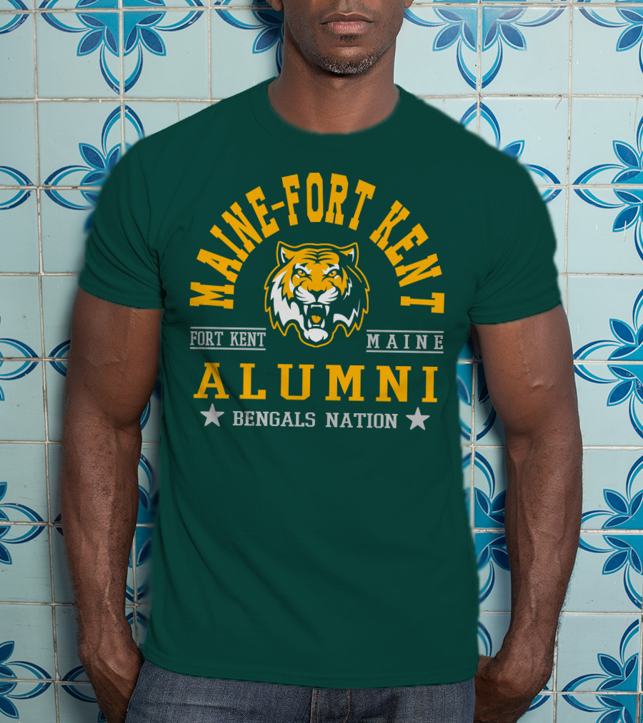 Maine-Fort Kent Alumni Bengals Nation Fort Kent Maine T-Shirt