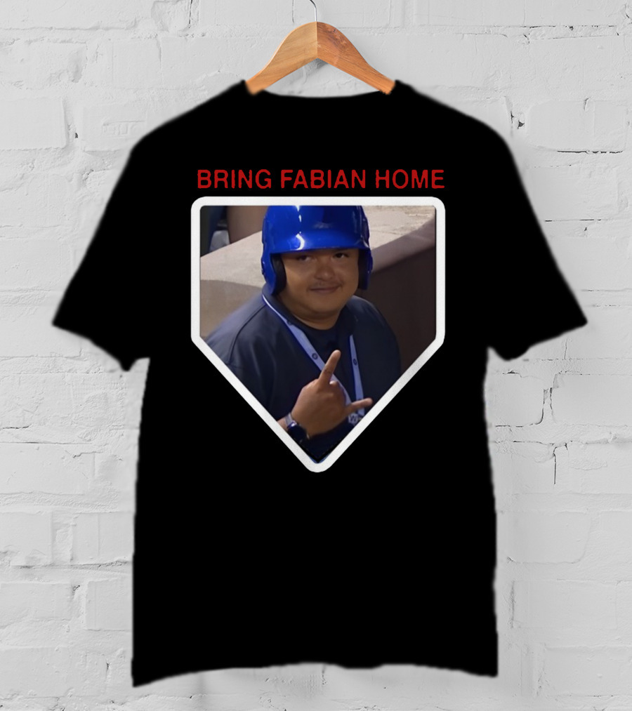 Bring Fabian Home Baseball Fan Moment T-Shirt