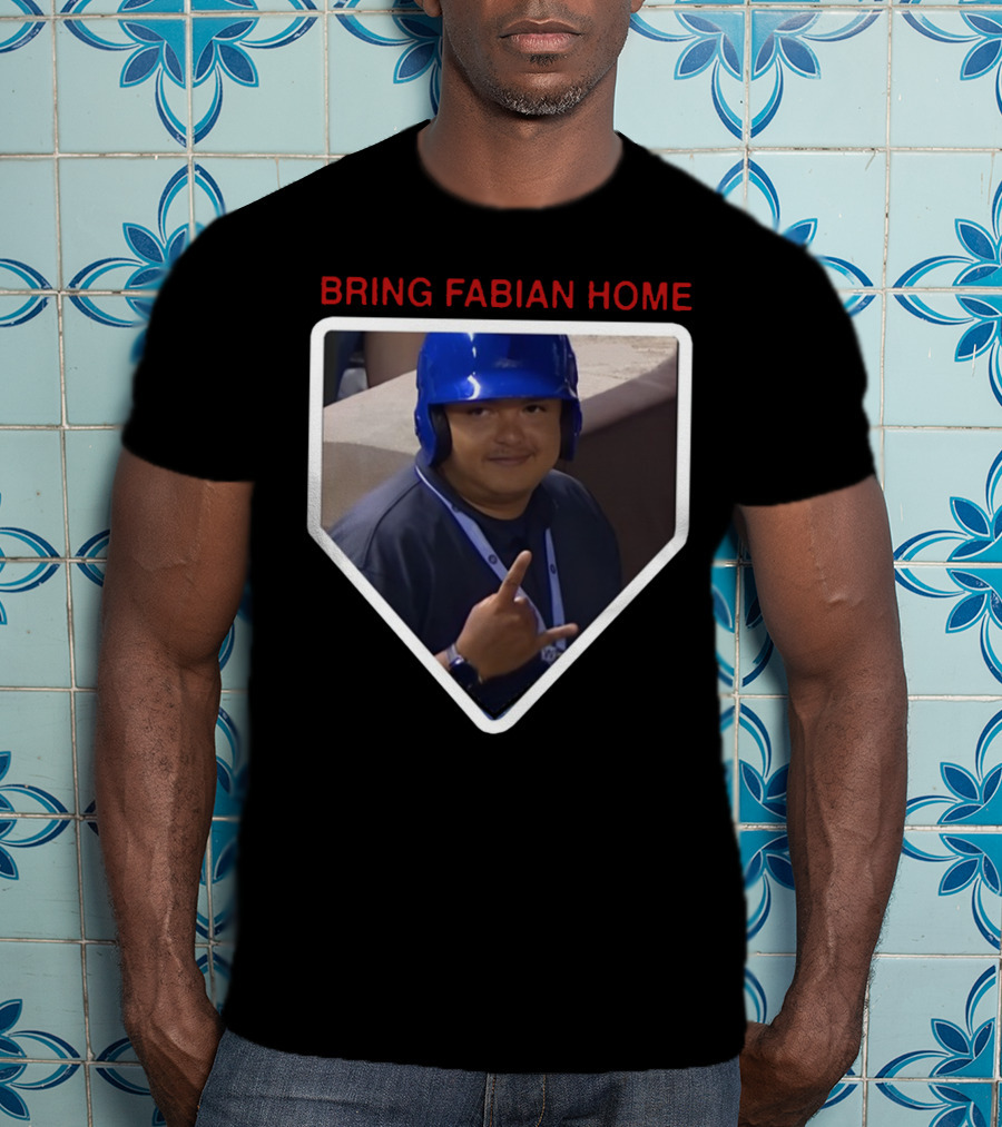 Bring Fabian Home Baseball Fan Moment T-Shirt