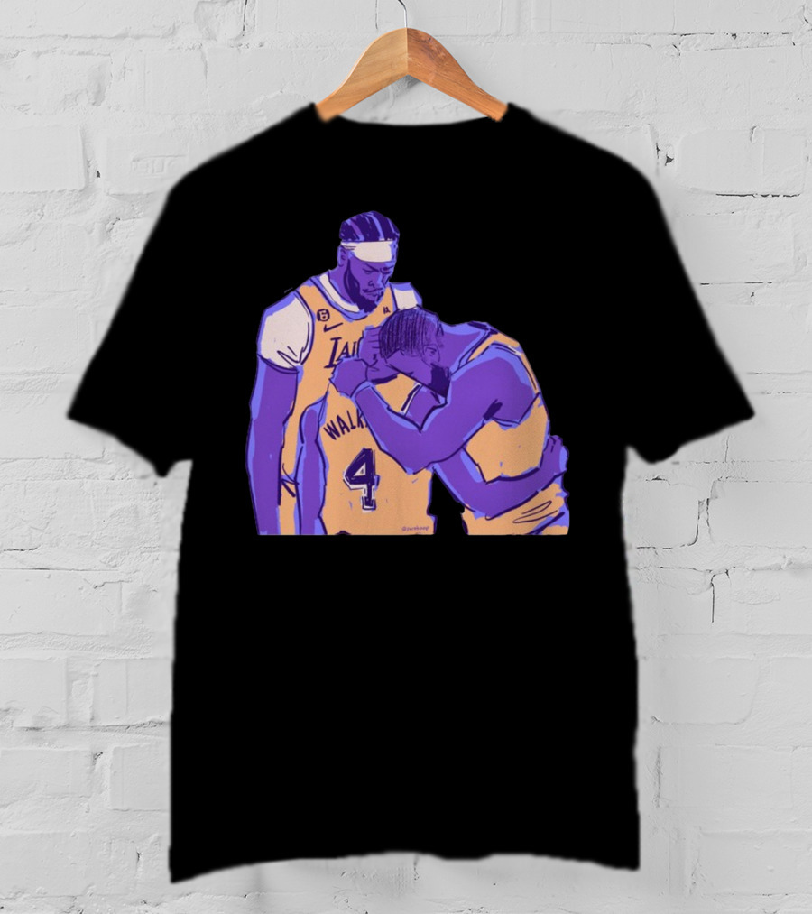 Jack Perkins Lonnie Iv Lakers Team Purehoop Walker 4 T-Shirt