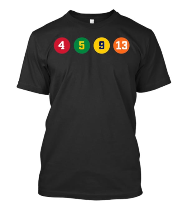 4 5 9 13 Bedard To Chicago NHL Draft Pick Jerseys T-Shirt