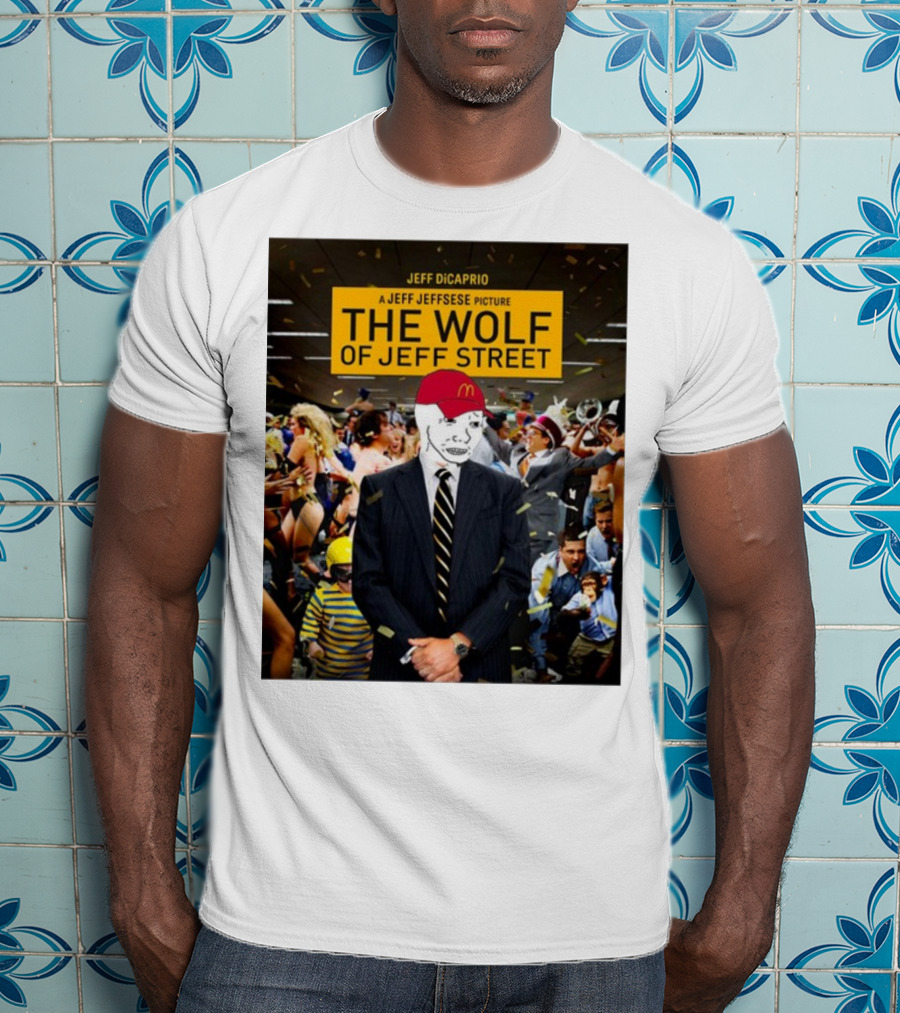 Jeff Dicaprio Jeff Jeffsese The Wolf Of Jeff Street T-Shirt