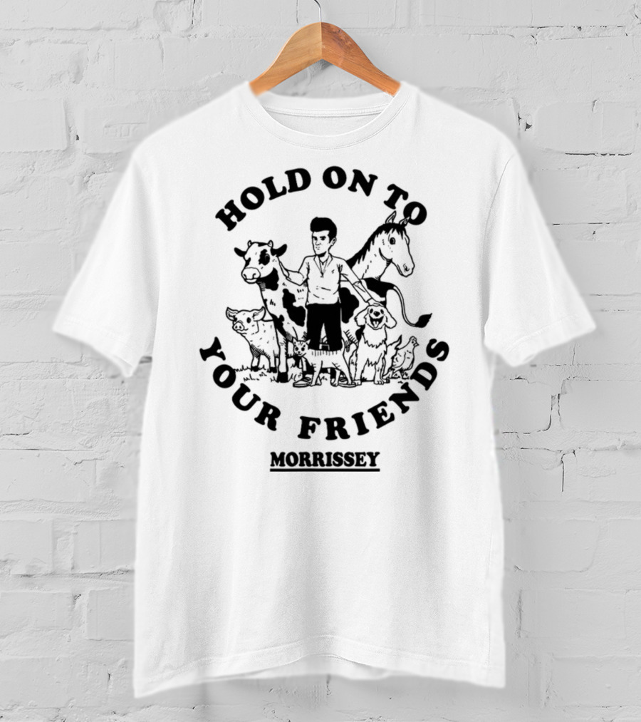 Morrissey Hold On To Your Friends Farm Animals Companion T-Shirt