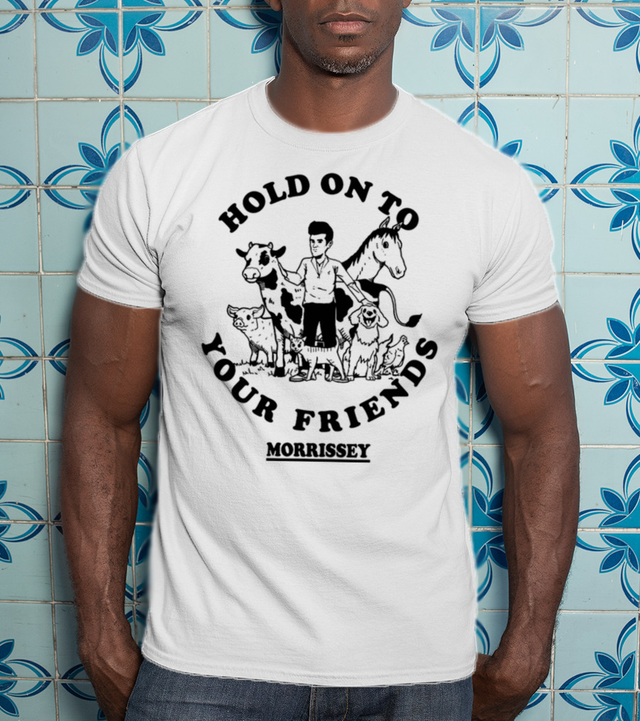 Morrissey Hold On To Your Friends Farm Animals Companion T-Shirt