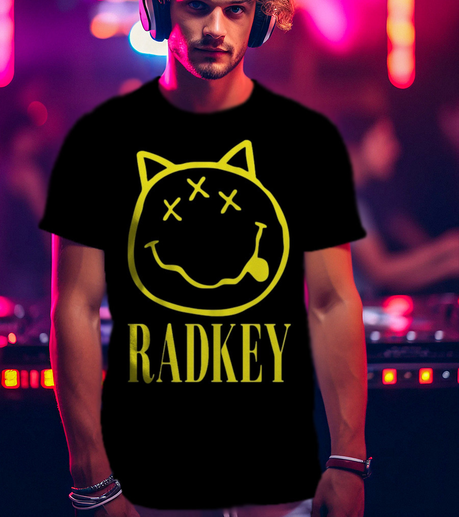 Radkey Punk Rock Cat Face T-Shirt