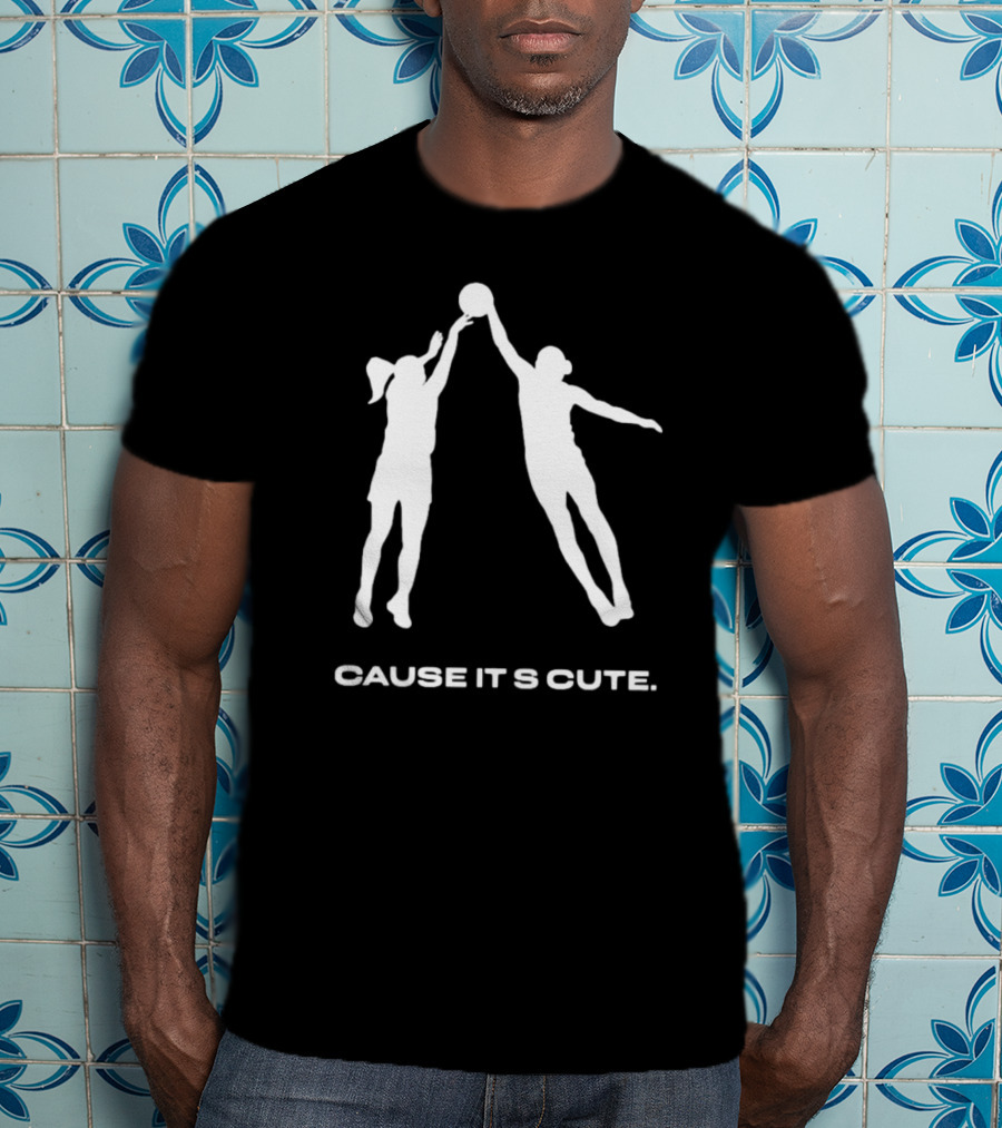 Three-fifths Mafia Cause It’s Cute Basketball Players Reaching For Ball T-Shirt
