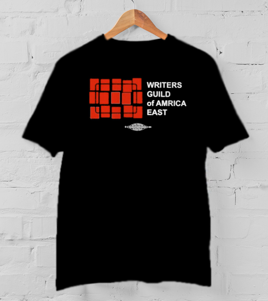 Writers Guild Of America East Red Square T-Shirt