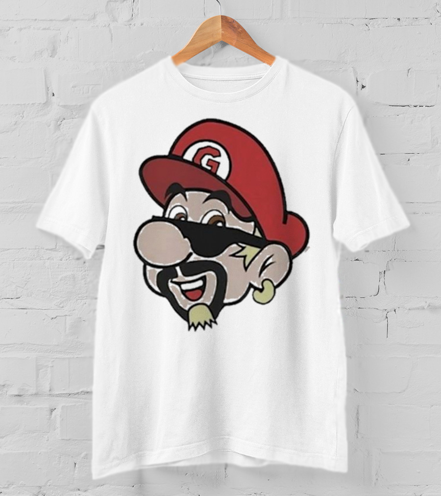 Super Fierio G Mustache Cap T-Shirt