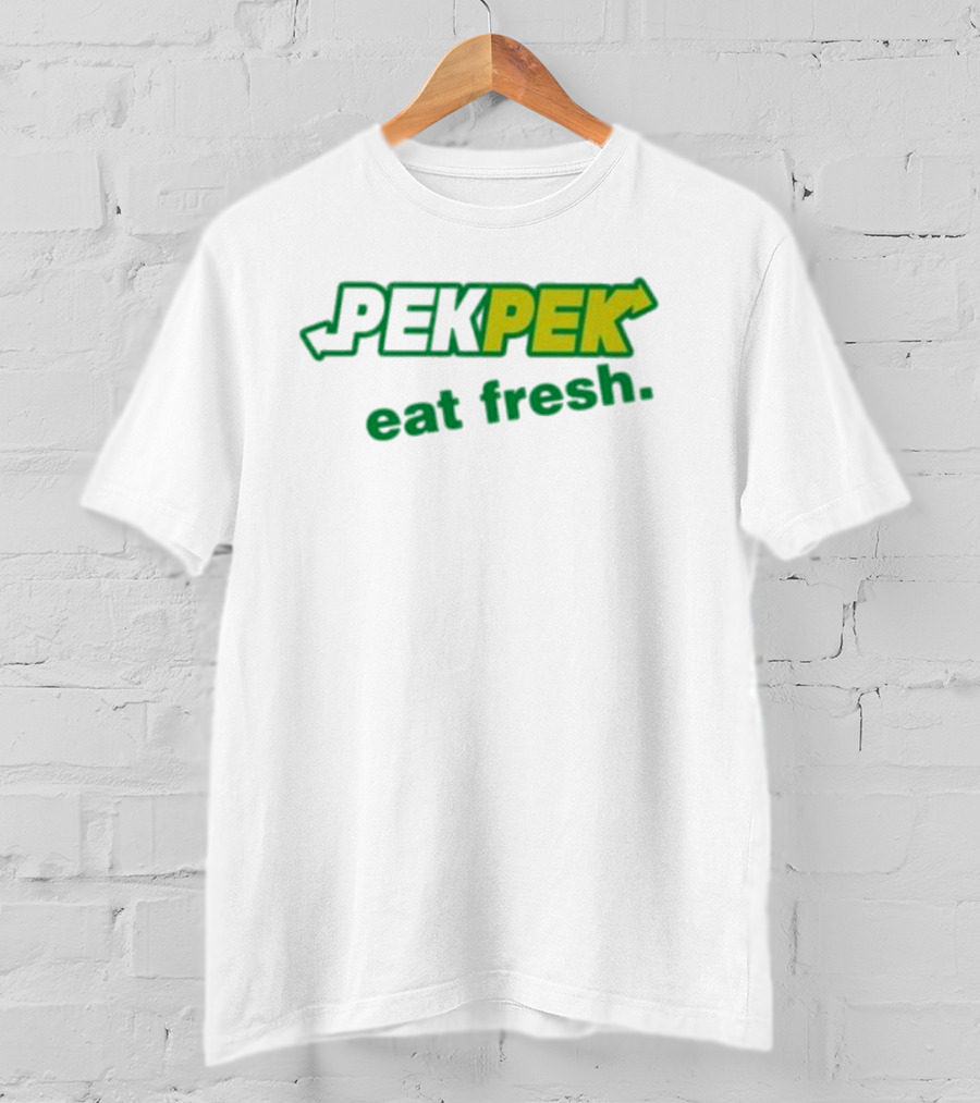 PEK PEK Eat Fresh Subway T-Shirt