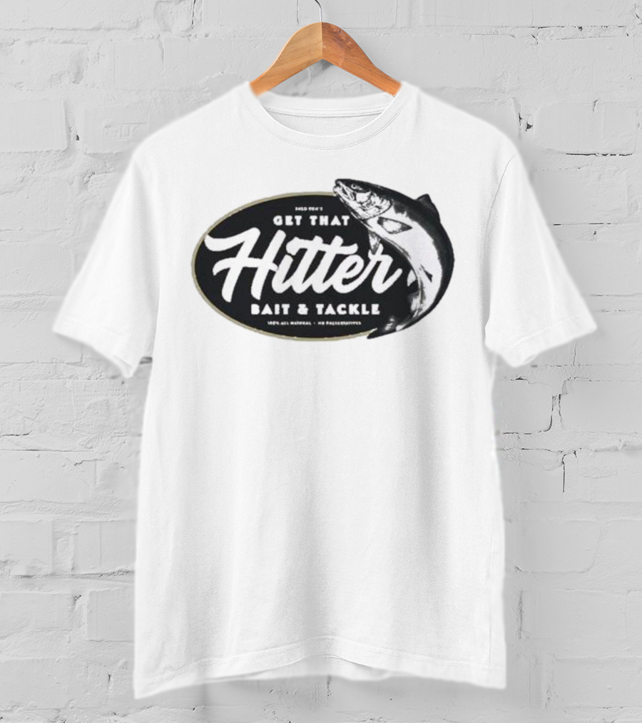 Theo Von Merch Get That Hitter Bait And Tackle Gone Fishing Tan T-Shirt