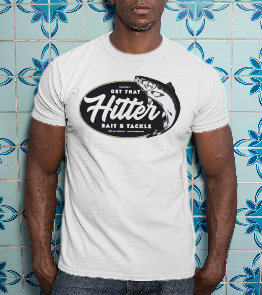 Theo Von Merch Get That Hitter Bait And Tackle Gone Fishing Tan T-Shirt