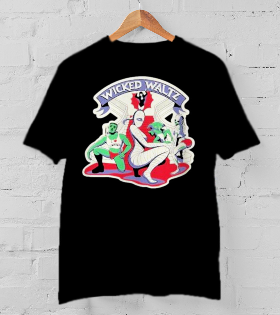 Wicked Waltz Lewberger Monster Characters On Red Carpet T-Shirt