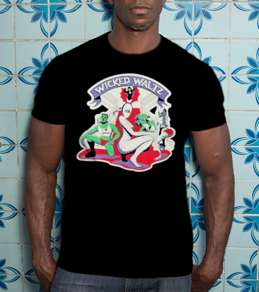 Wicked Waltz Lewberger Monster Characters On Red Carpet T-Shirt