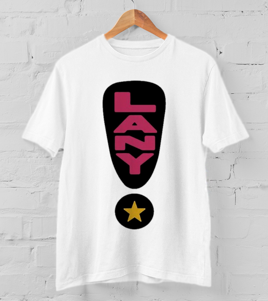 LANY Exclamation Mark With Yellow Star T-Shirt