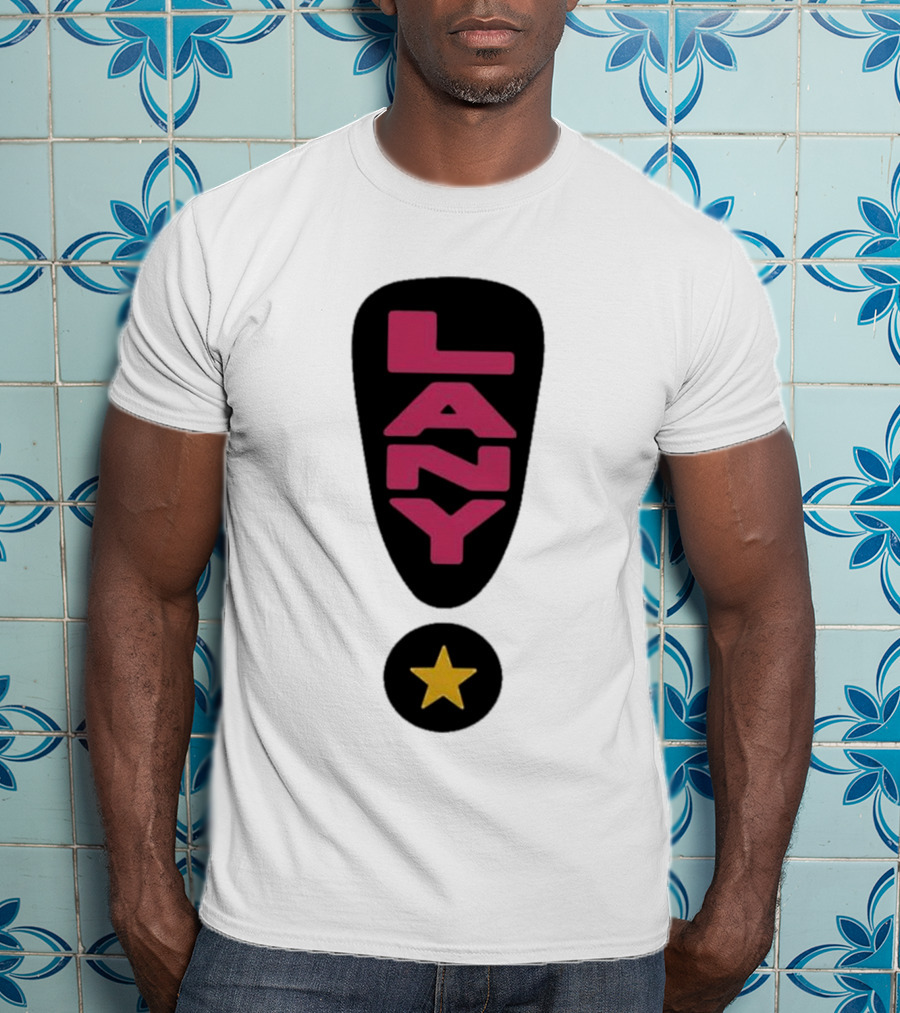 LANY Exclamation Mark With Yellow Star T-Shirt
