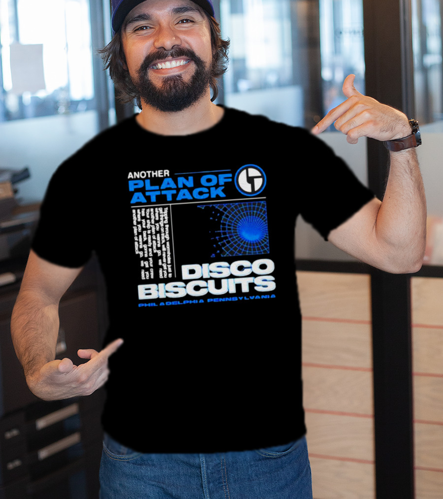Another Plan Of Attack Disco Biscuits Philadelphia Pennsylvania T-Shirt