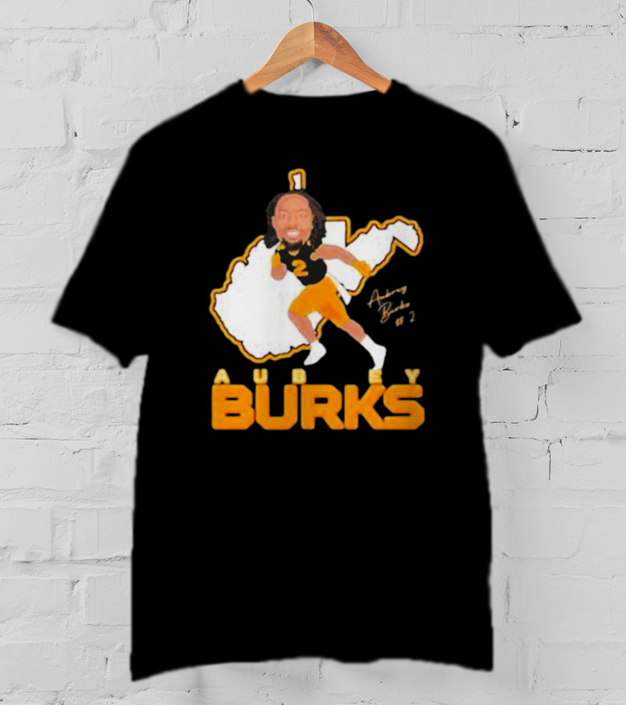 Aubrey Burks Fan 1 Football Player Art #2 T-Shirt
