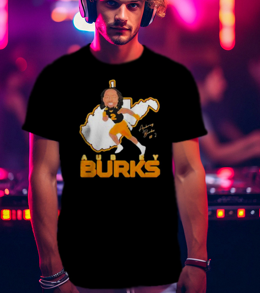Aubrey Burks Fan 1 Football Player Art #2 T-Shirt