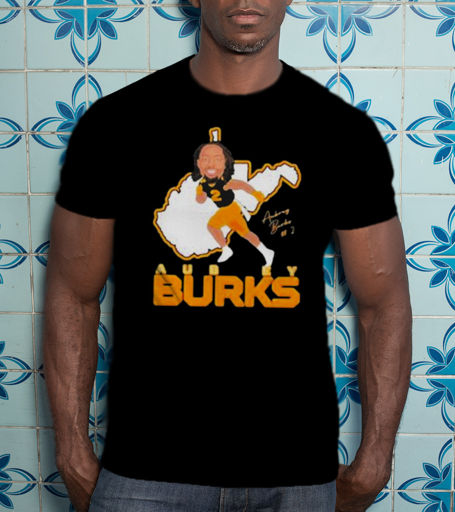 Aubrey Burks Fan 1 Football Player Art #2 T-Shirt
