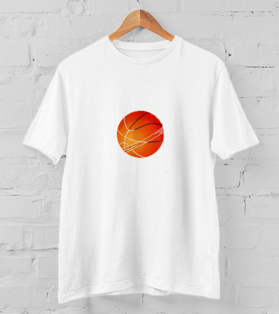Basketball Lovers Basketball Player Galaxy Planet Basketball Space T-Shirt