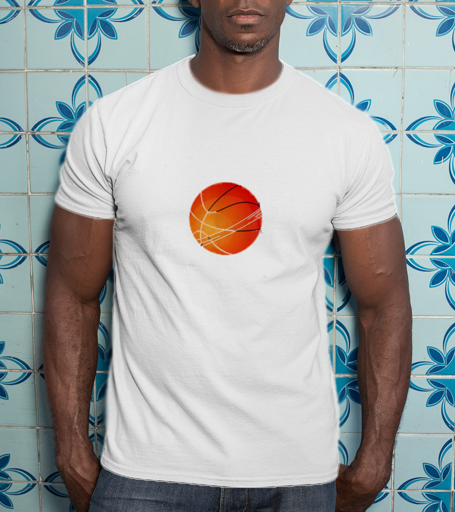 Basketball Lovers Basketball Player Galaxy Planet Basketball Space T-Shirt