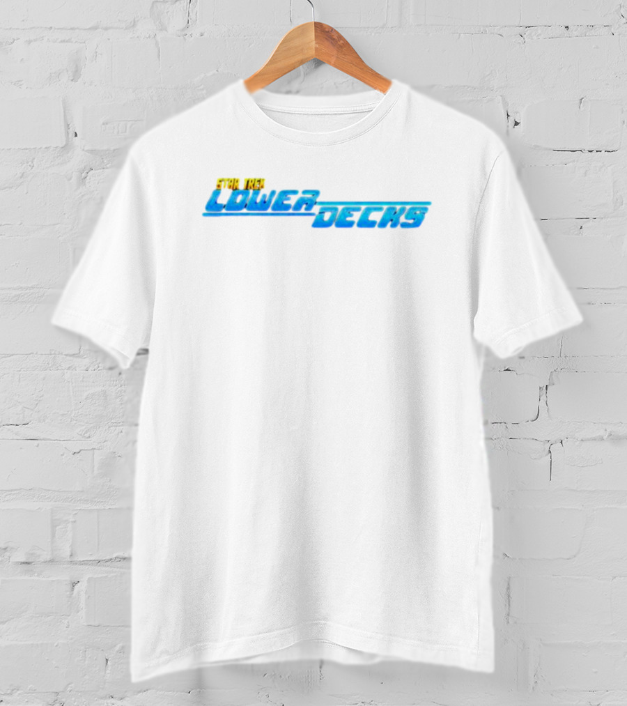 Star Trek Lower Decks Blue Vintage T-Shirt
