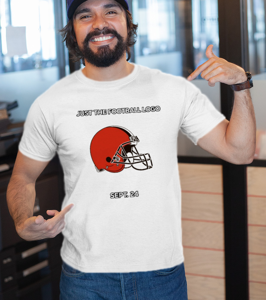 Cleveland Browns Just The Football Sept 24 T-Shirt