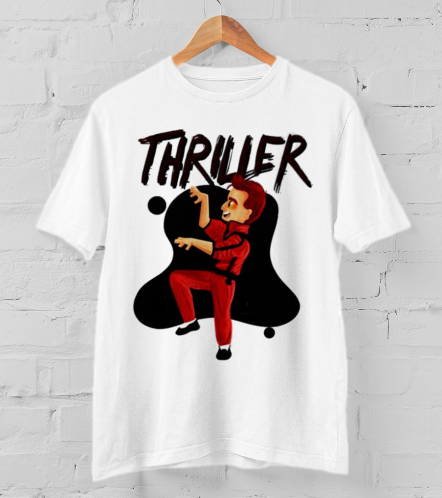 Crowley Thriller Cartoon Dance Good Omens T-Shirt
