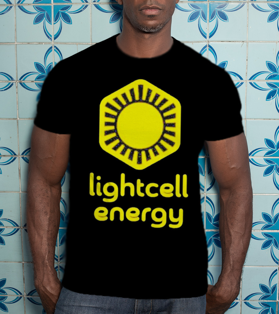 Danielle Fong Lightcell Energy Sunburst Hexagon T-Shirt