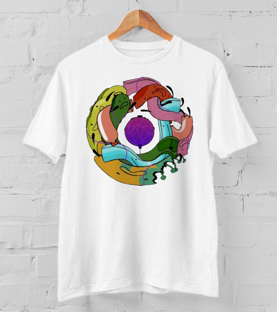 Ian's Yapinians Colorful Ring T-Shirt