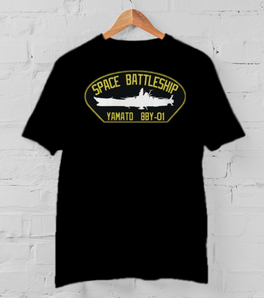 Space Battleship Yamato BBY-01 Star Blazers Patch T-Shirt