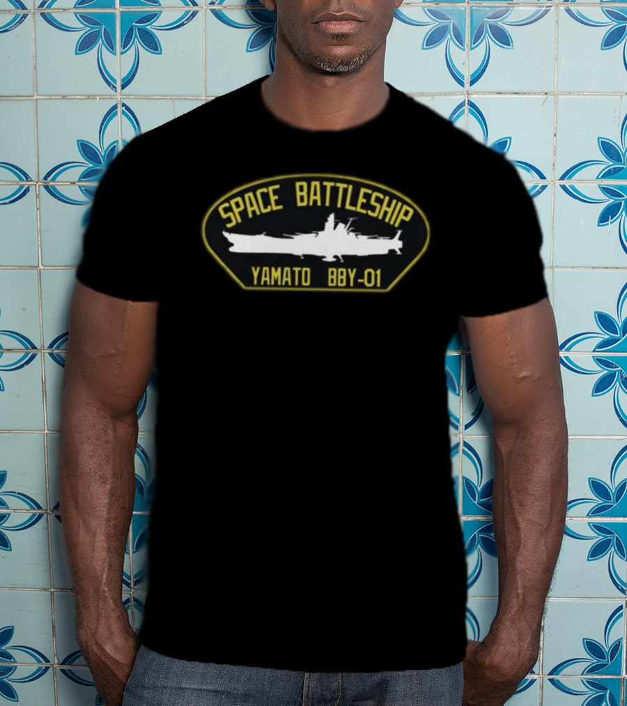 Space Battleship Yamato BBY-01 Star Blazers Patch T-Shirt