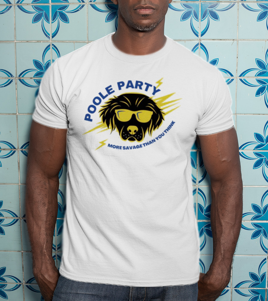 POOLE PARTY More Savage Than You Think Jordan Poole Basketball T-Shirt