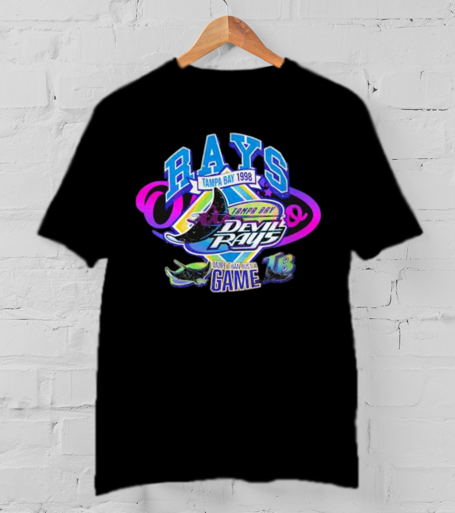 RAYS Tampa Bay 1998 Devil Rays More Than Just A Game TB T-Shirt