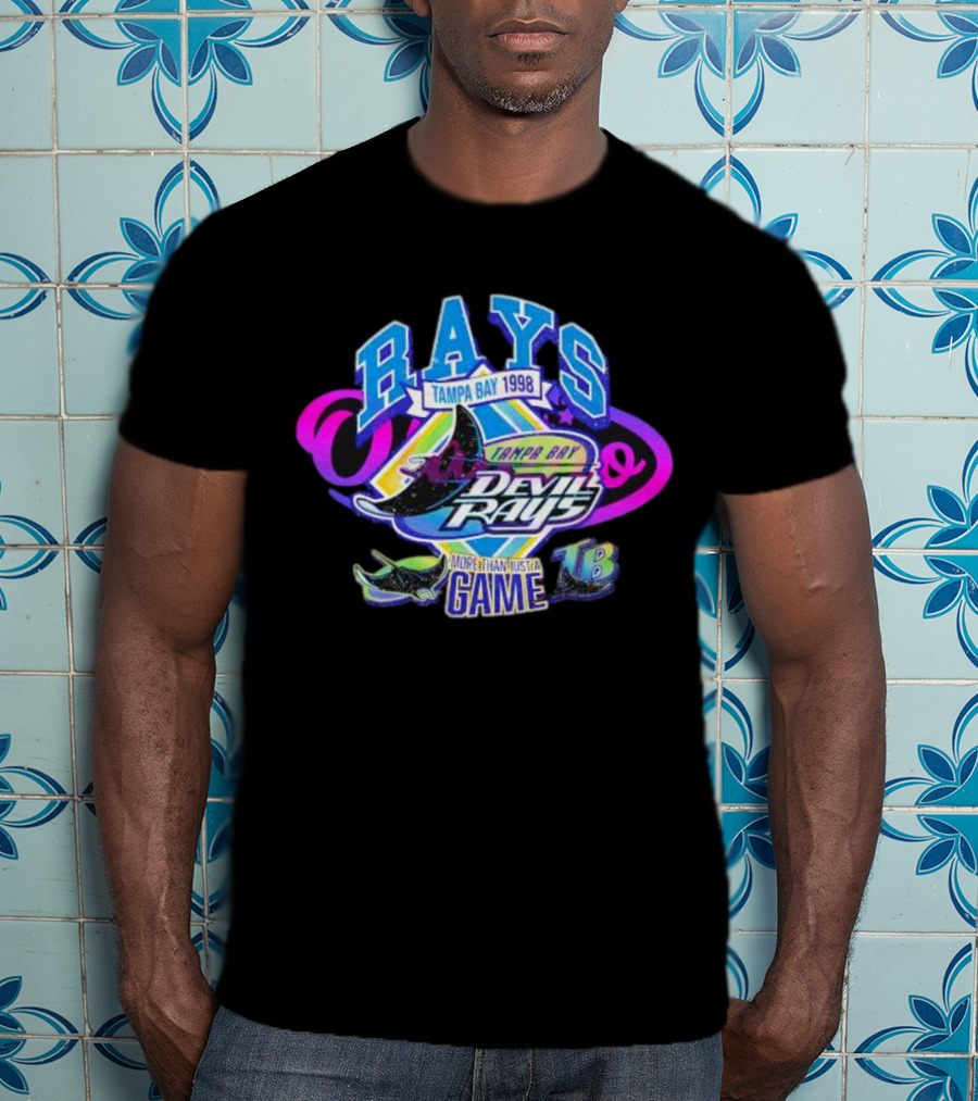 RAYS Tampa Bay 1998 Devil Rays More Than Just A Game TB T-Shirt