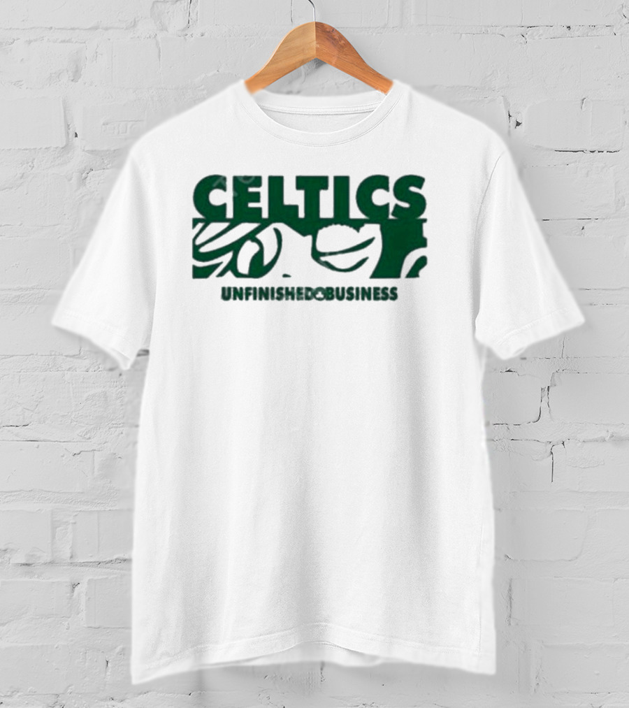 Celtics Unfinished Business Iconic Green T-Shirt