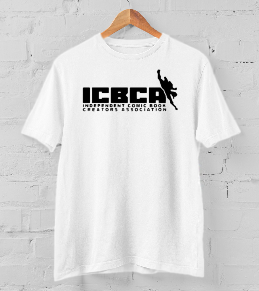ICBCA Independent Comic Book Creators Association Iconic Hero T-Shirt