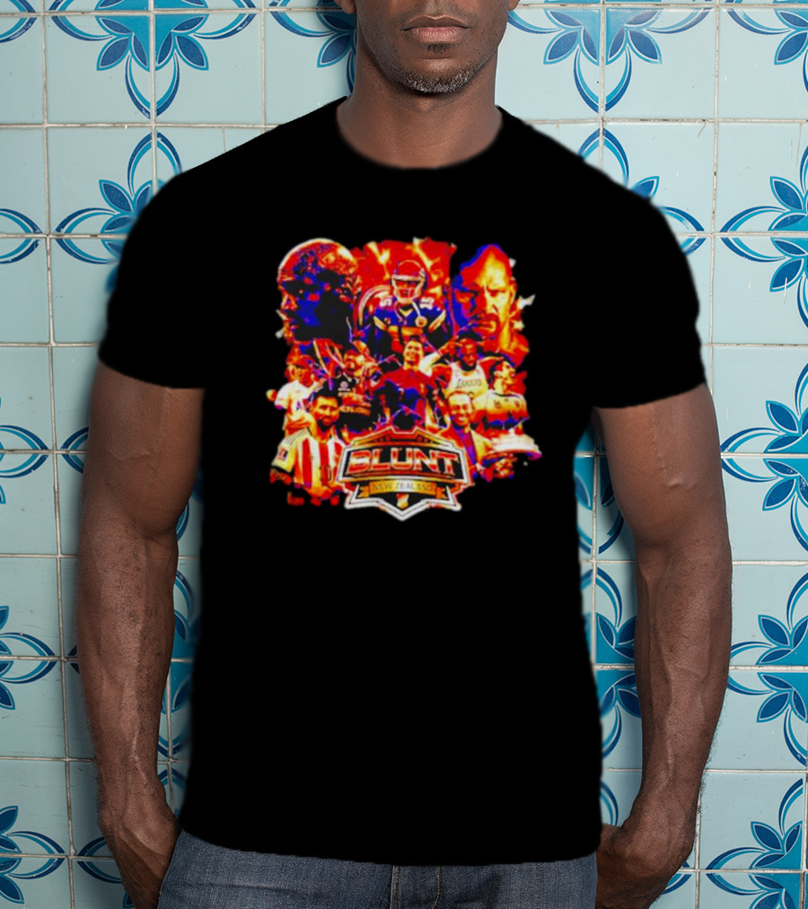 Blunt Breaks GOATS New Zealand Legends T-Shirt