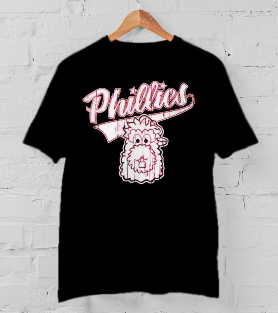 Phillies Phanatic Cartoon Head T-Shirt