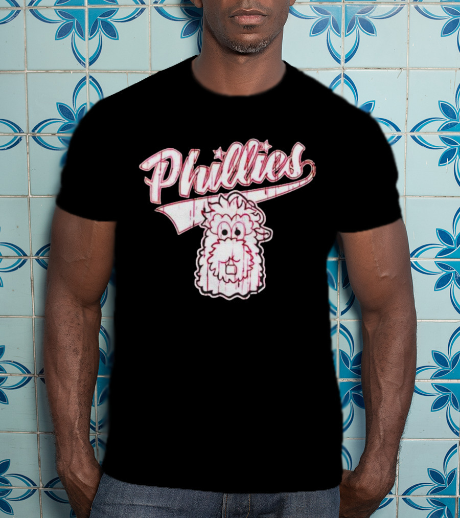 Phillies Phanatic Cartoon Head T-Shirt