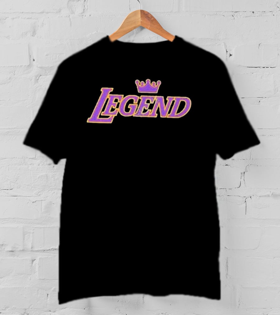 LA Legend Purple Crown T-Shirt