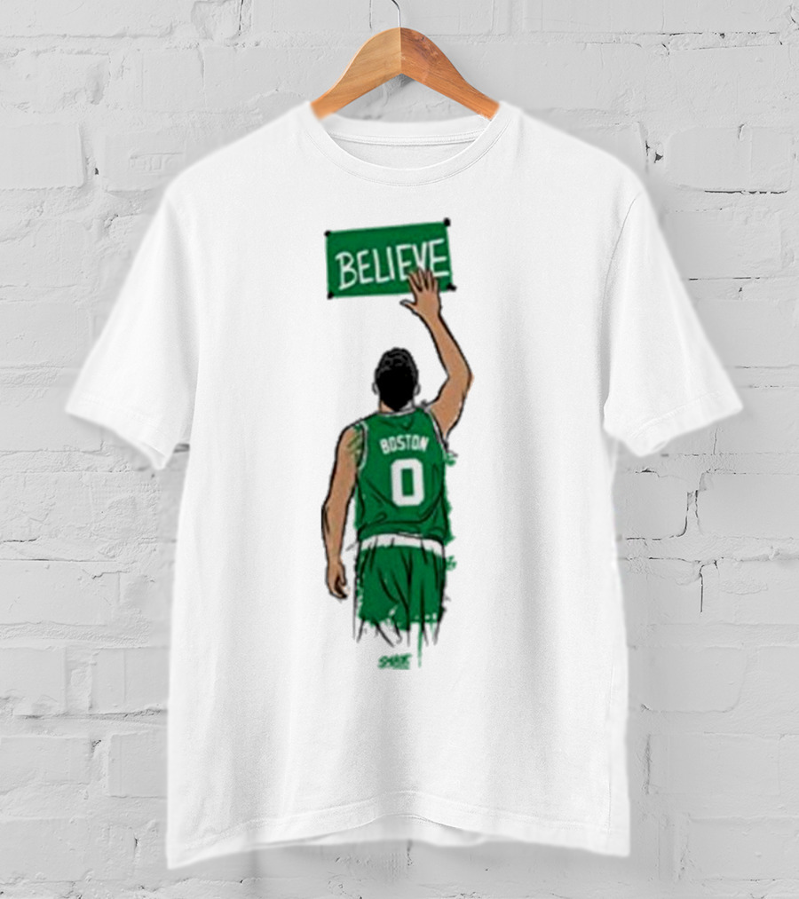 Believe Jayson Tatum Boston Celtics T-Shirt