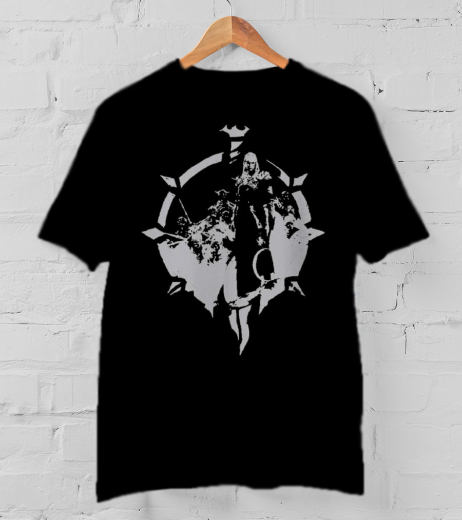 Diablo IV Necromancer Iconic Character Emblem T-Shirt