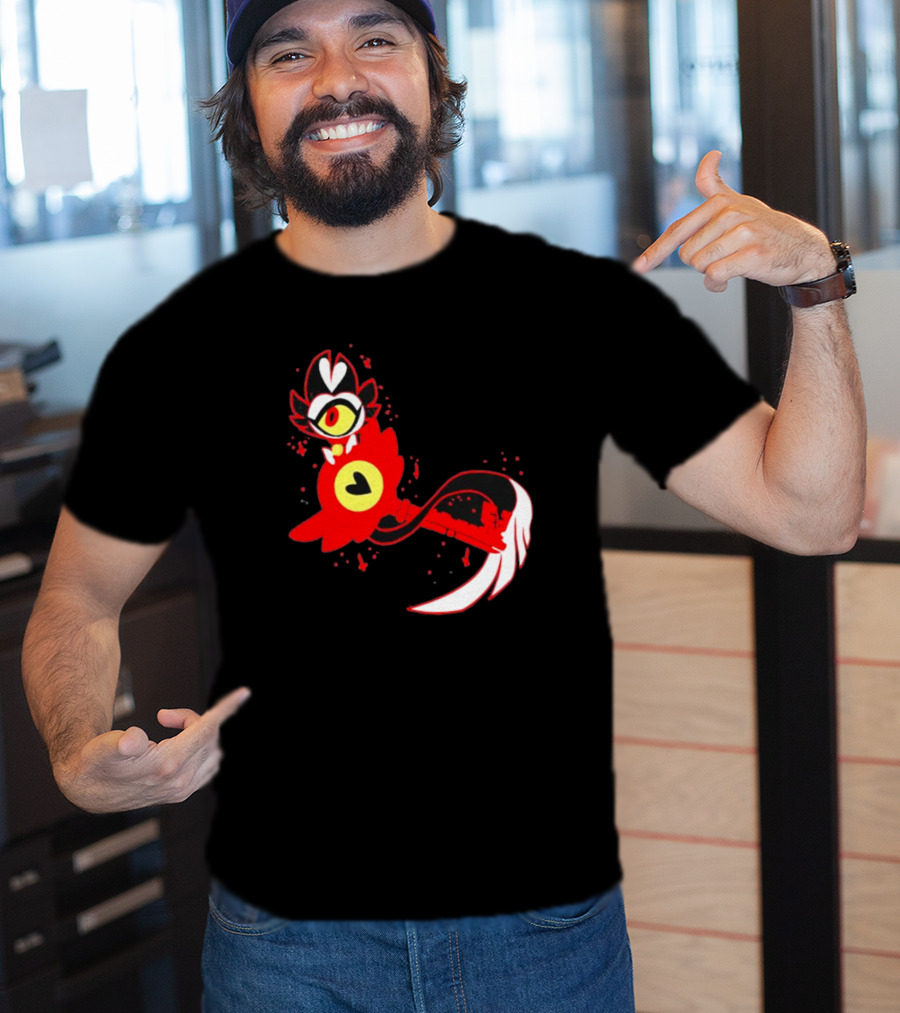 Hazbin Hotel Staff Alastor Radio Demon Character T-Shirt