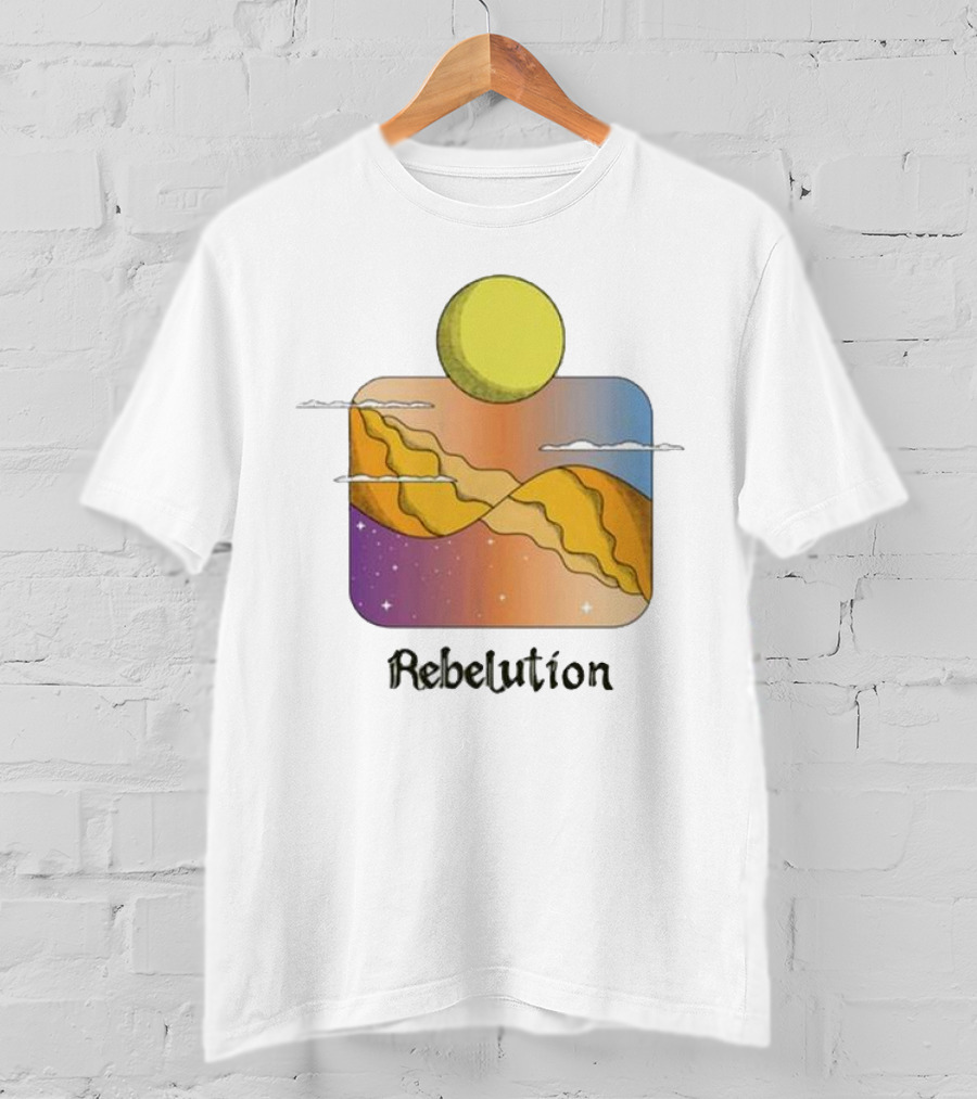 Rebelution Reflections Desert Sun And Mountains T-Shirt