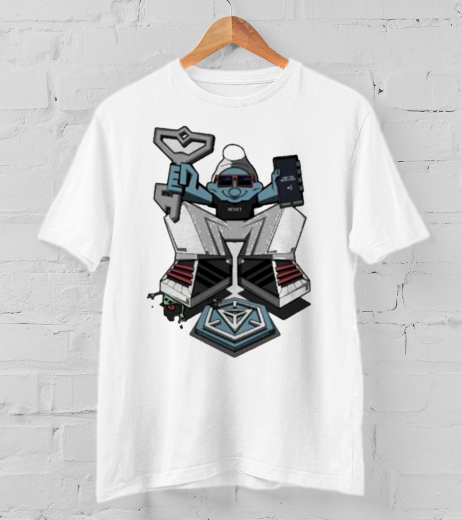 Resistance Agent Boss Character Ingress Anime Style Image T-Shirt