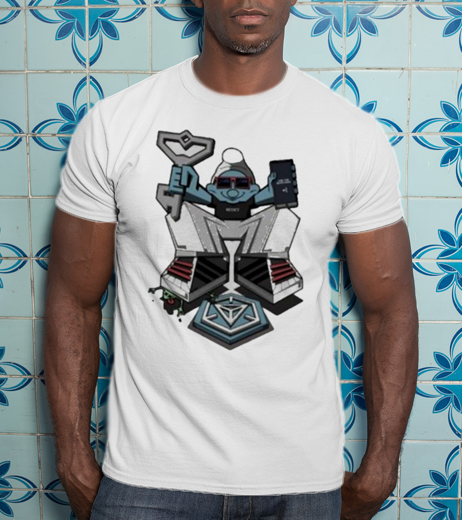 Resistance Agent Boss Character Ingress Anime Style Image T-Shirt