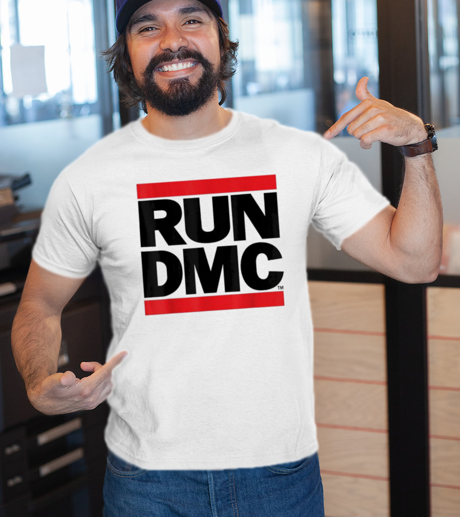 MiggeldyMackDaddy Run DMC Black Red T-Shirt