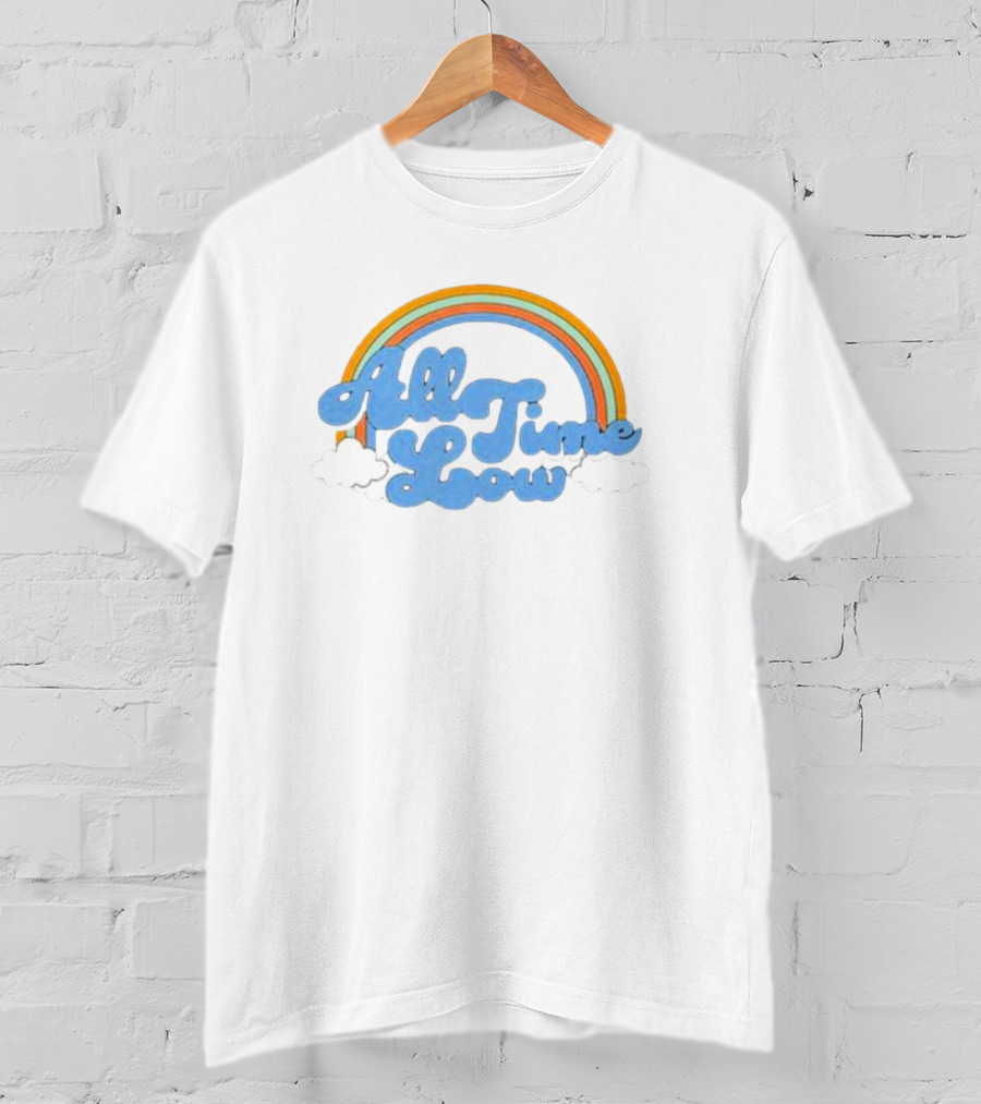 All Time Low Tell Me I’m Alive Album Rainbow T-Shirt